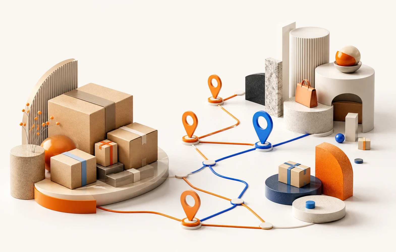 Visual conceptual de ecommerce y captación